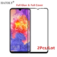 2pcs huawei p30 lite glass tempered glass for huawei p30 lite glass film 9h full glue cover screen protector for huawei p30 lite