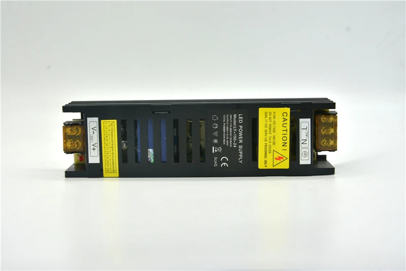 220V AC-DC 24 V 6A постоянного тока светодиодный Питание 150 Вт Светодиодный драйвер постоянного тока 24В постоянного Напряжение светодиодный s трансформатор конвертер 24VDC черный