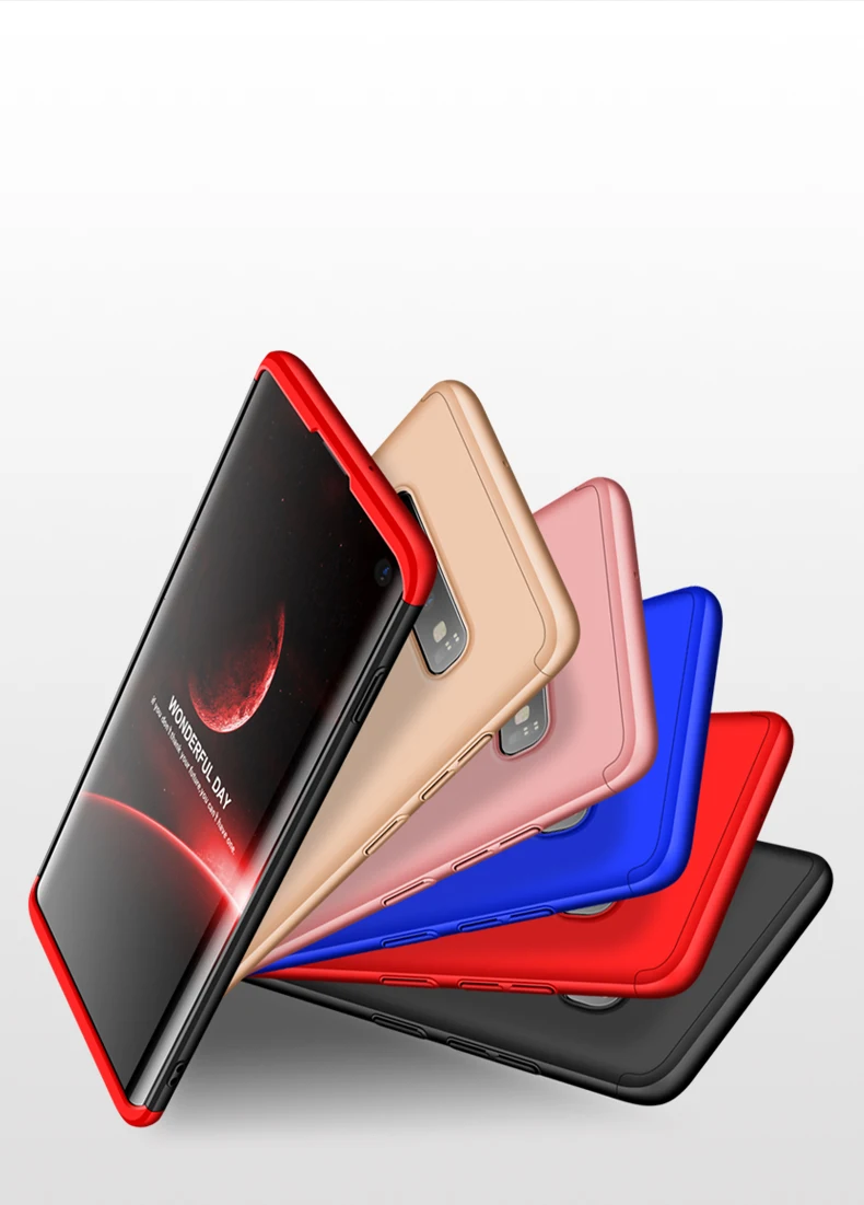 Роскошный 3 в 1 задний Чехол для samsung S10 Plus S10e жесткий матовый чехол для телефона для samsung Galaxy S10E S10 Lite защитный чехол s Coque