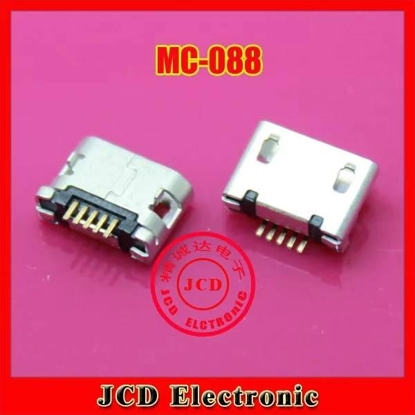 Юйси 100 шт./лот Micro USB гнездовой разъем 5Pin SMD Micro 5p USB разъем