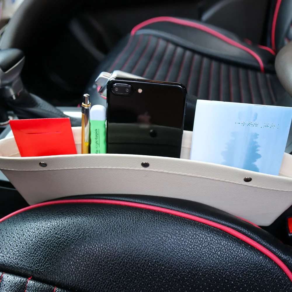 Лидер продаж 1 шт. Автомобильные сумки для хранения Органайзер коробка Caddy