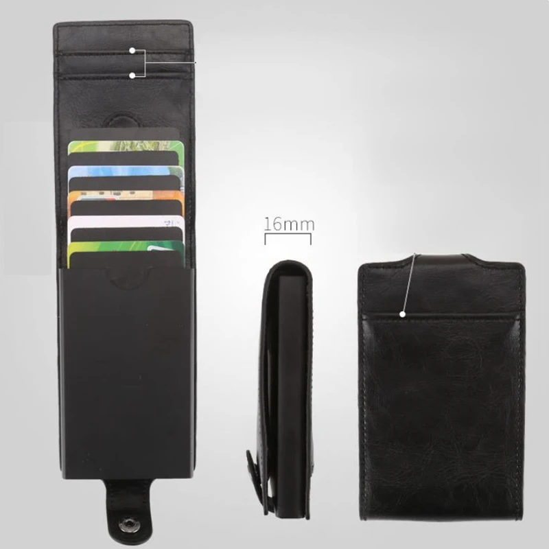 Лидер продаж 2020 тонкий держатель для карт унисекс с технологией RFID удостоверения