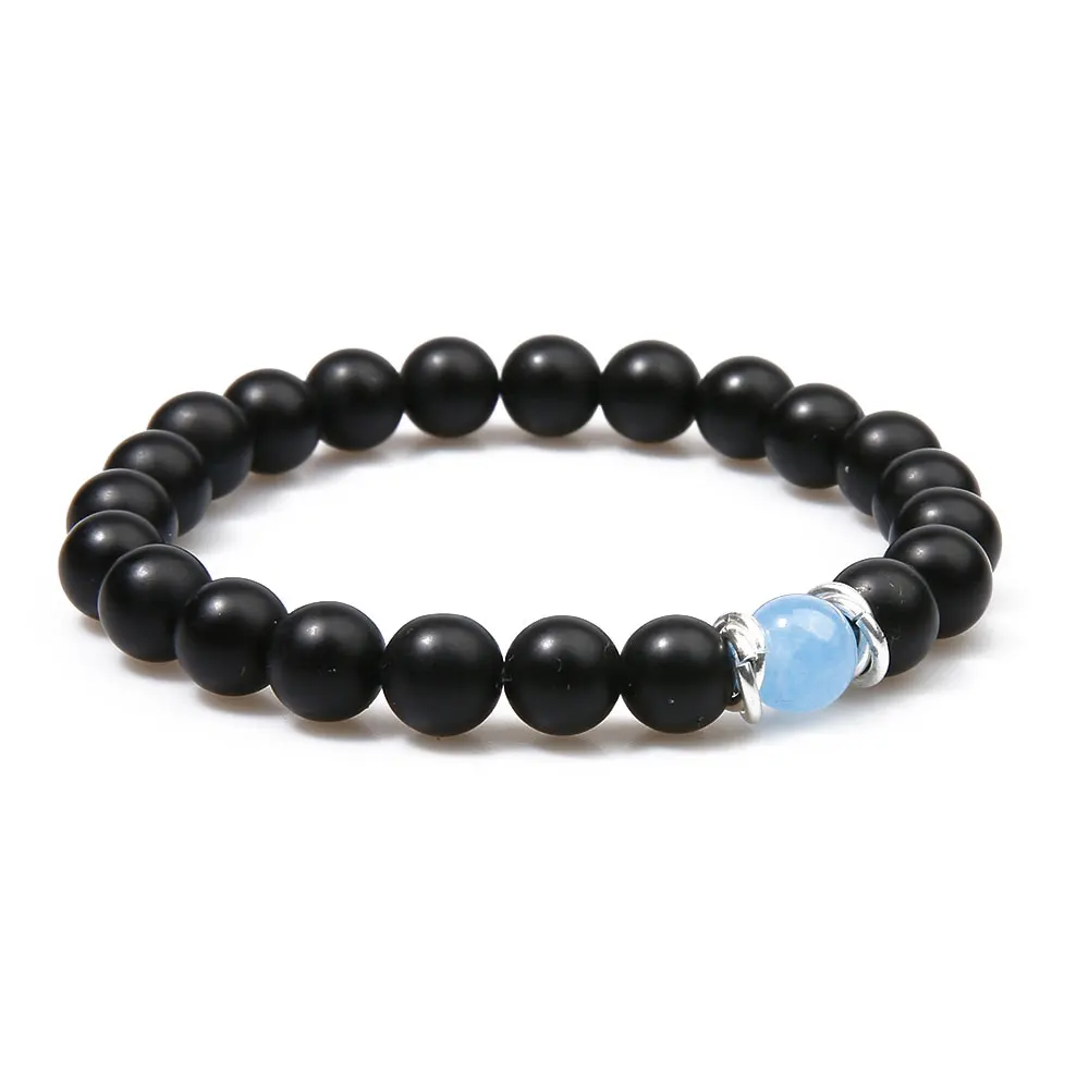 OAIITE Fashion Wholesale Chakra Bracelet Women Jewerly Bracelets Female Beads Beaded Bohemia Natural Stone Meditation | Украшения и