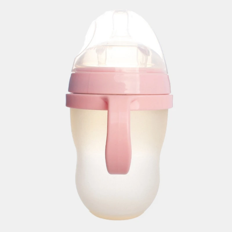 2 шт. детские бутылочки для кормления тренажер легкая ручка пластиковые ручки