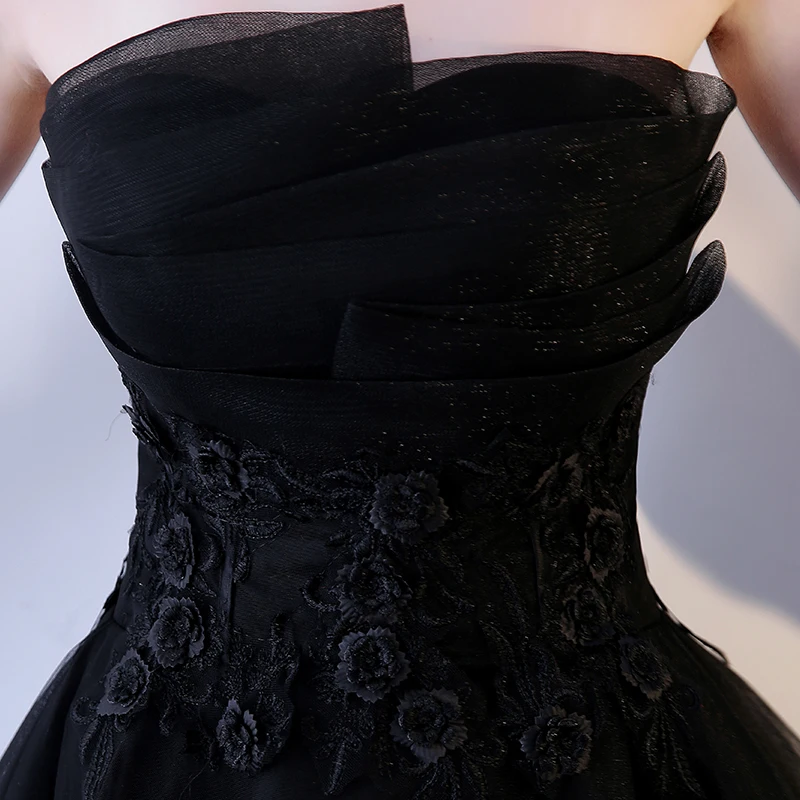 LAMYA Robe De Soiree с кружевной аппликацией и коротким рукавом спереди вечернее платье заказное без рукавов банкетное сексуальное платье для бала Вечерние платья