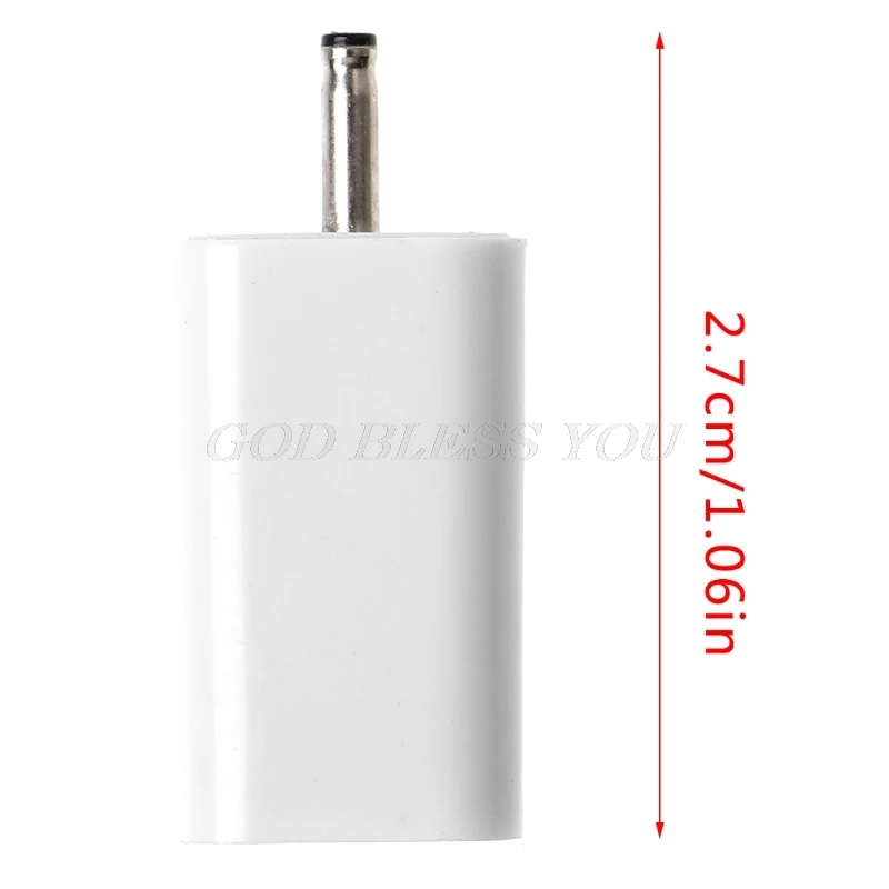 Переходник Micro USB (гнездо) к разъему постоянного тока 2 мм 1 шт. зарядный адаптер для