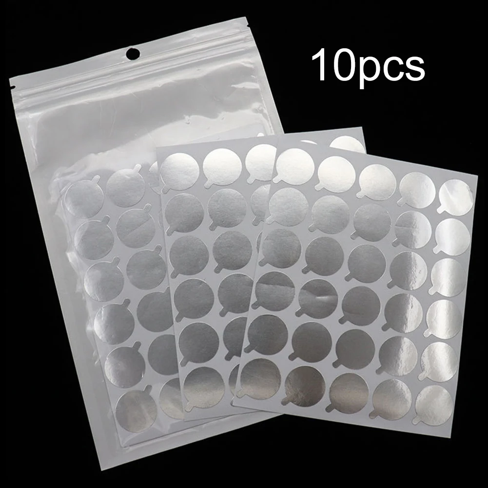 10 Sheets Professional Grafting Smooth Extension Eco Friendly Makeup Disposable Pallet Eyelash Glue Pad Safe Cosmetics