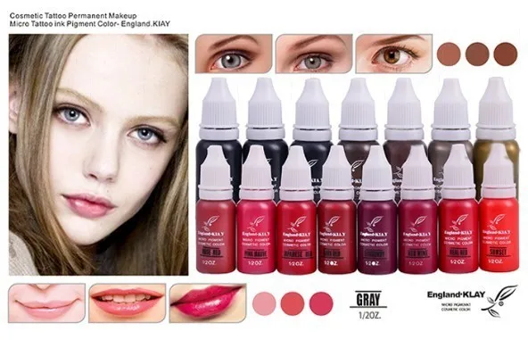 Из 2 предметов много татуировки набор чернил 0.5 унц. каждое постоянный Макияж
