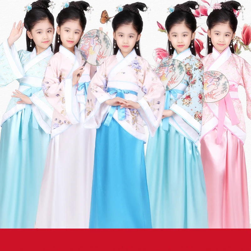 Детский костюм для косплея старой династии Тан оперы Цин ханьфу традиционные