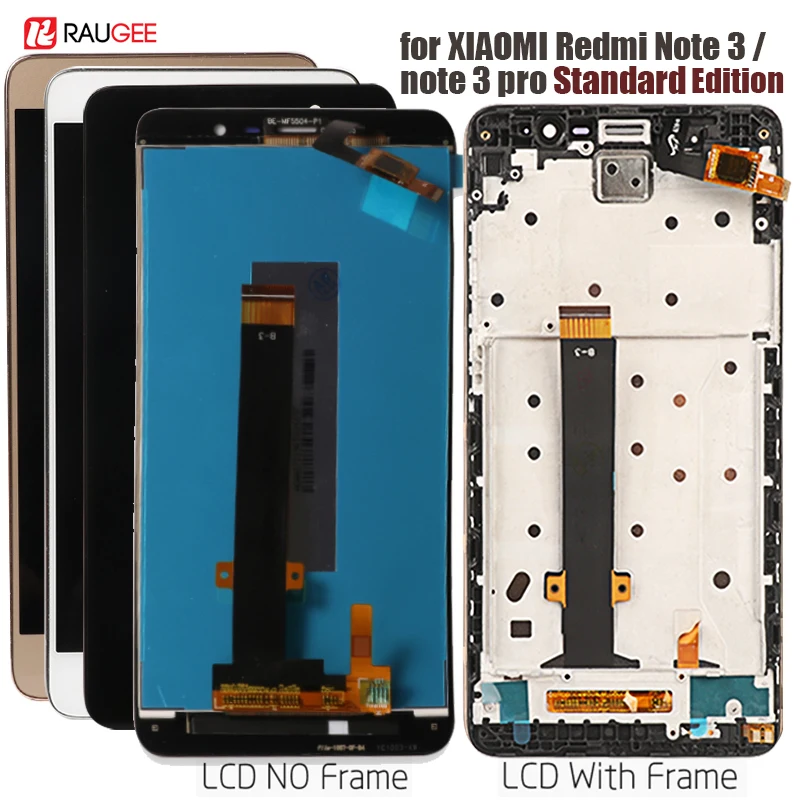 Дисплей для Xiaomi Redmi Note 3 lcd сенсорный экран мягкая подсветка/рамка для Redmi Note 3 Pro дисплей 150 мм стандартный выпуск