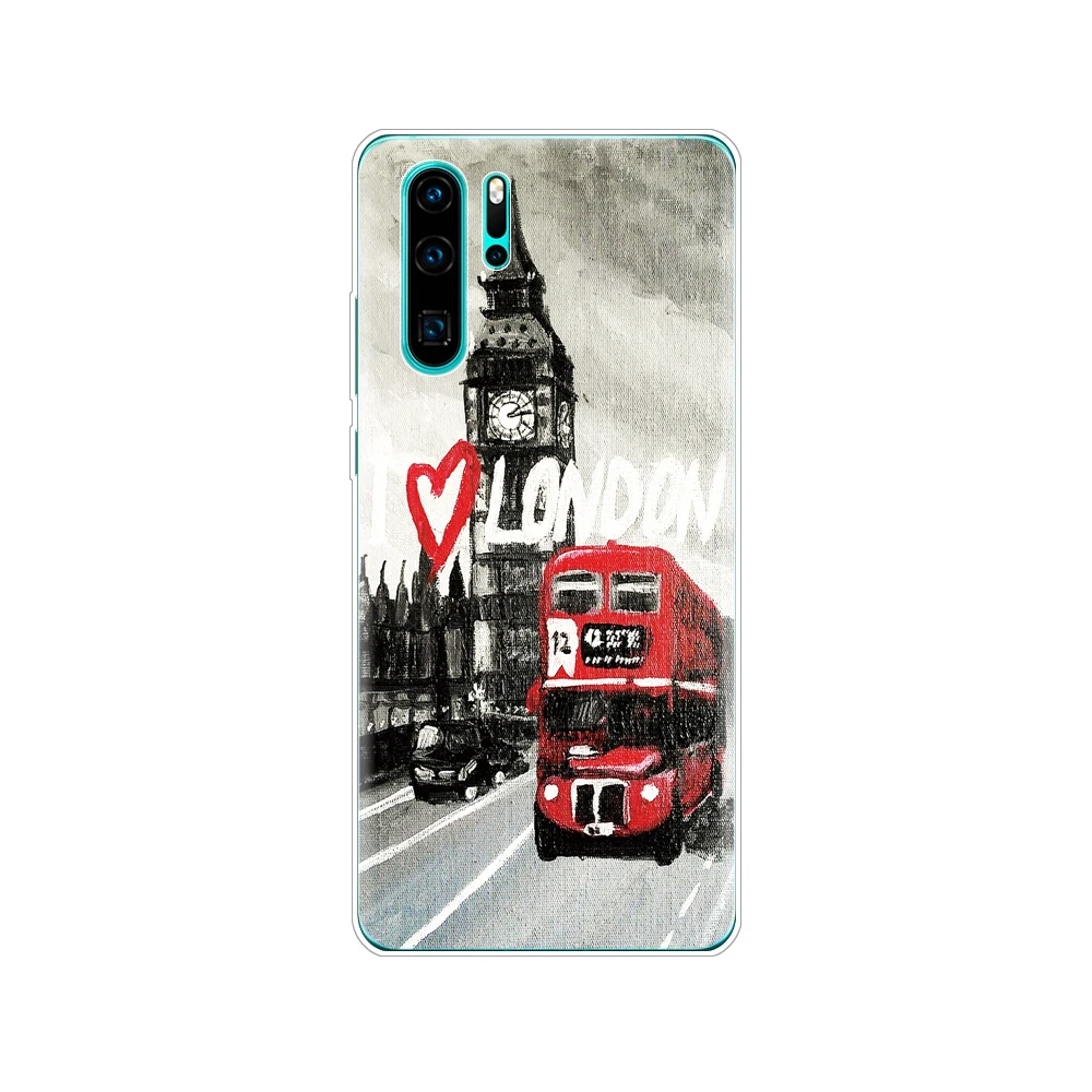33719 Чехол для huawei P30 Pro Чехол huawei P30Pro чехол Силиконовый ТПУ для телефона чехол-накладка на huawei P30 Pro VOG-L29 ELE-L29 P 30 Lite чехол - Цвет: 33719