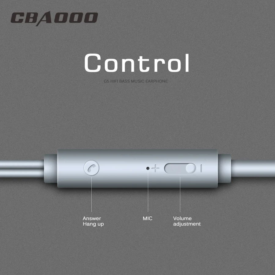 Проводные наушники CBAOOO музыкальная стереогарнитура с басами наушники-вкладыши