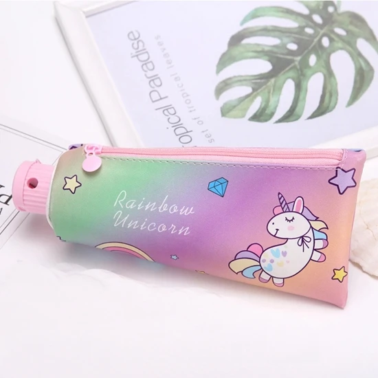 2 Чехол для карандашей astuccio kawaii unicorn pink estuche escolar piornik cartuchera para lapices trousse crayon cute estuches papeleria - Цвет: 2