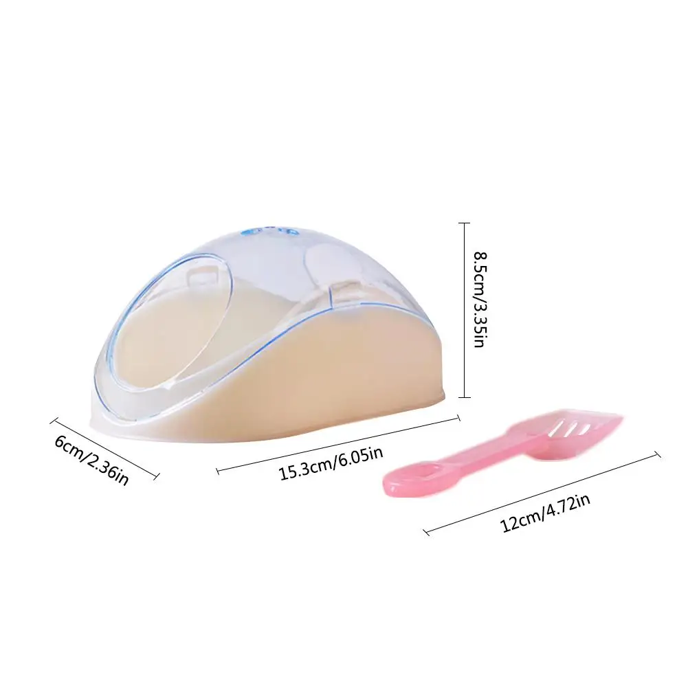 Туалет для хомяка с лопата уборки комнаты сауны крыса Молина раздвижная дверь
