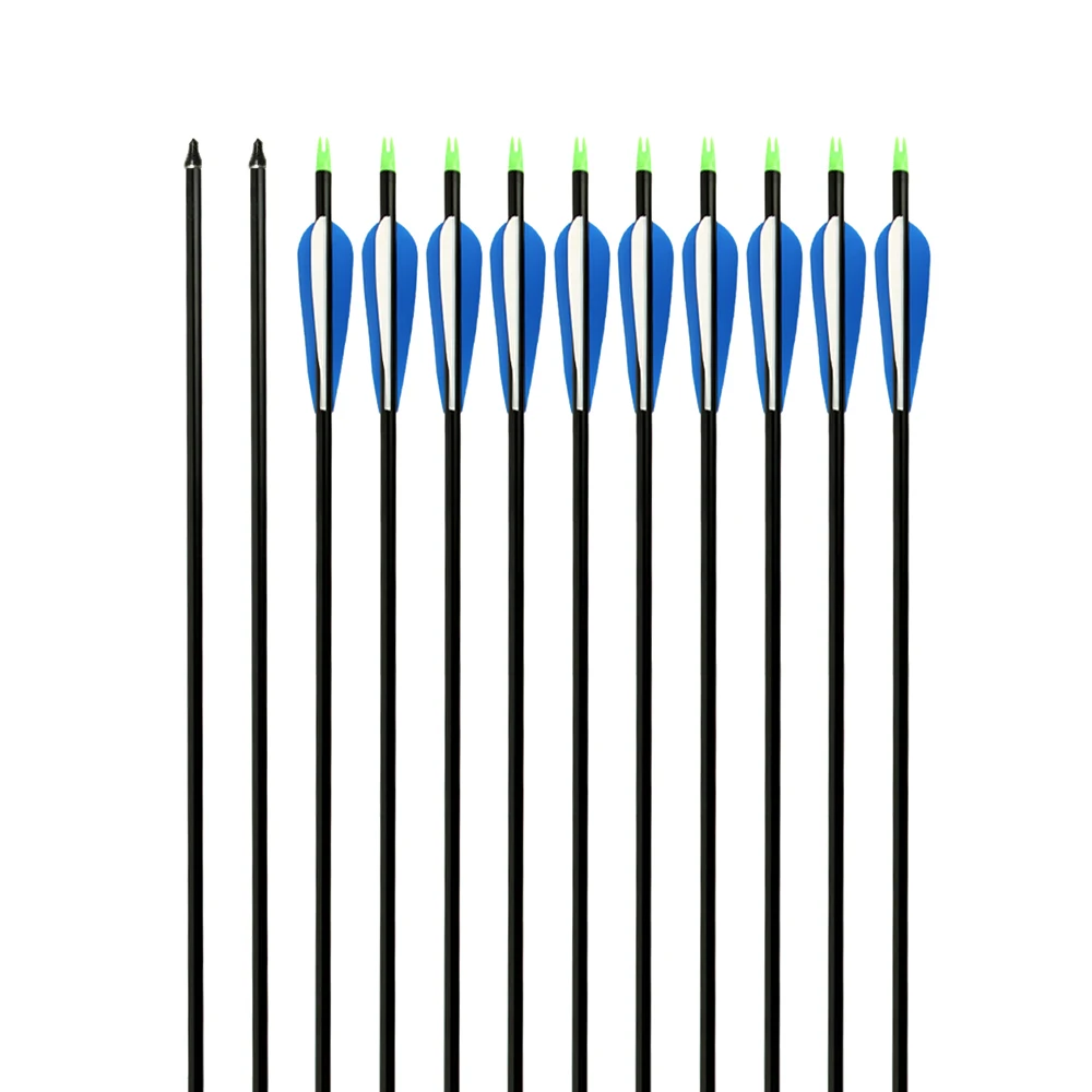 12 шт. алюминиевые стрелы для стрельбы из лука | Спорт и развлечения