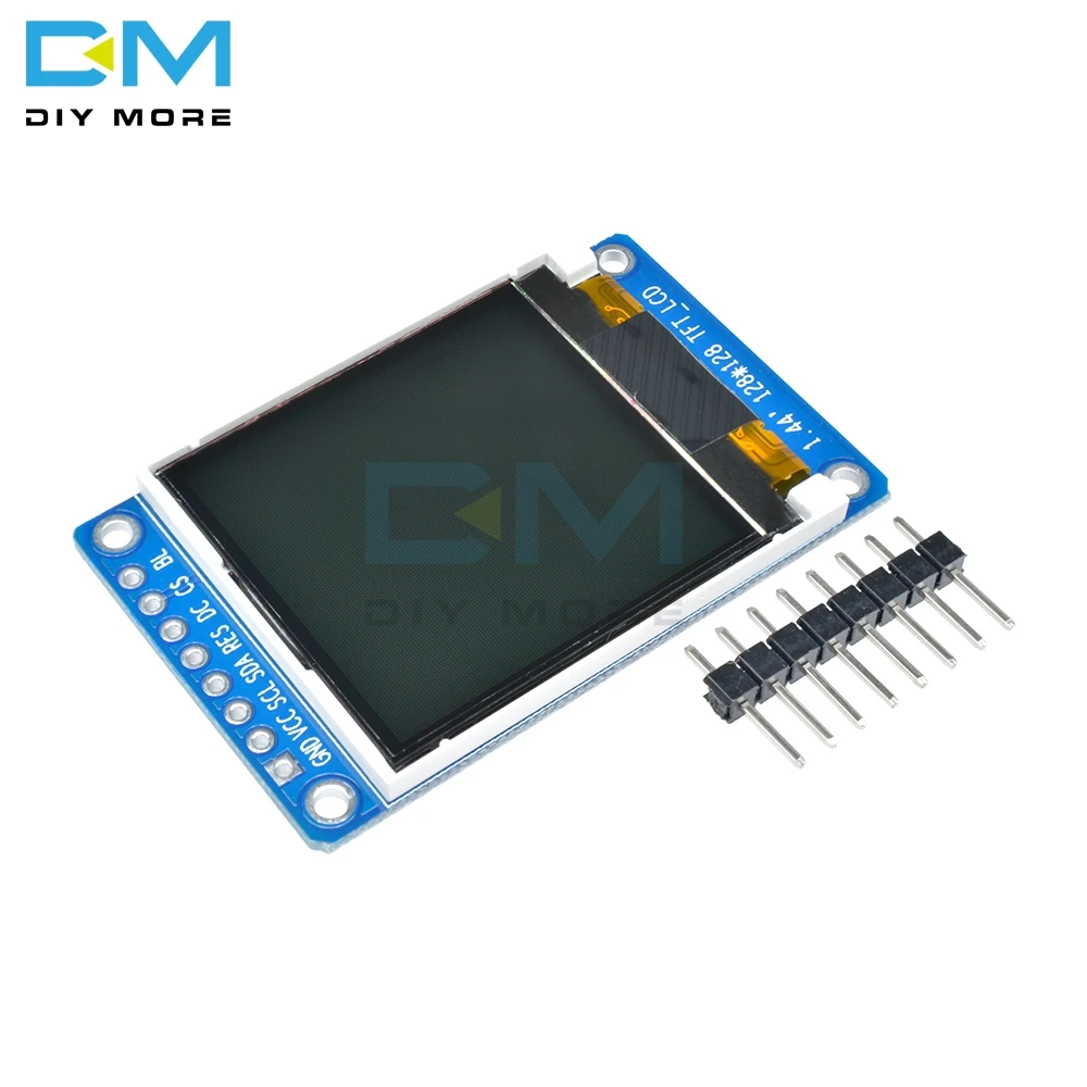 1,4" дюймовый серийный 128x128 ST7735S полноцветный TFT ЖК-дисплей модуль 8 Pin последовательный интерфейс SPI Замена 3,3 V OLED вход питания