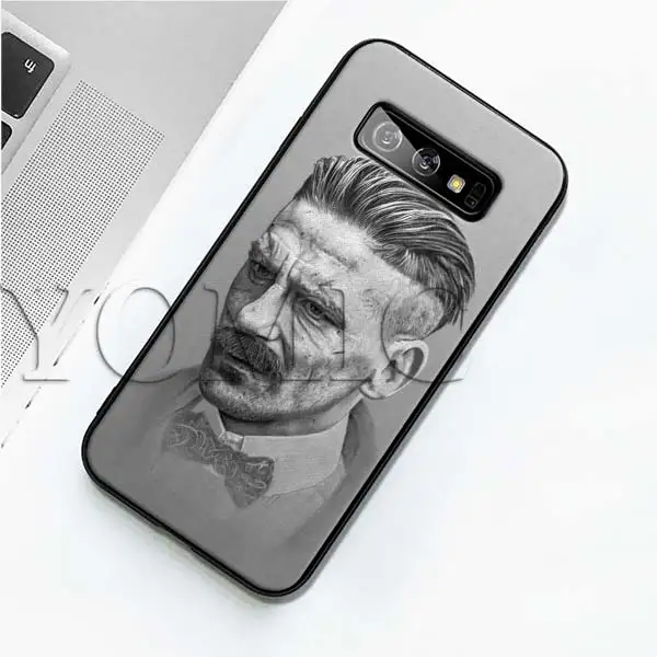 Черный силиконовый чехол для samsung Galaxy S10 S10e S8 S9 Plus S7 A40 A50 A70 Note 8 9 мягкий чехол - Цвет: 007