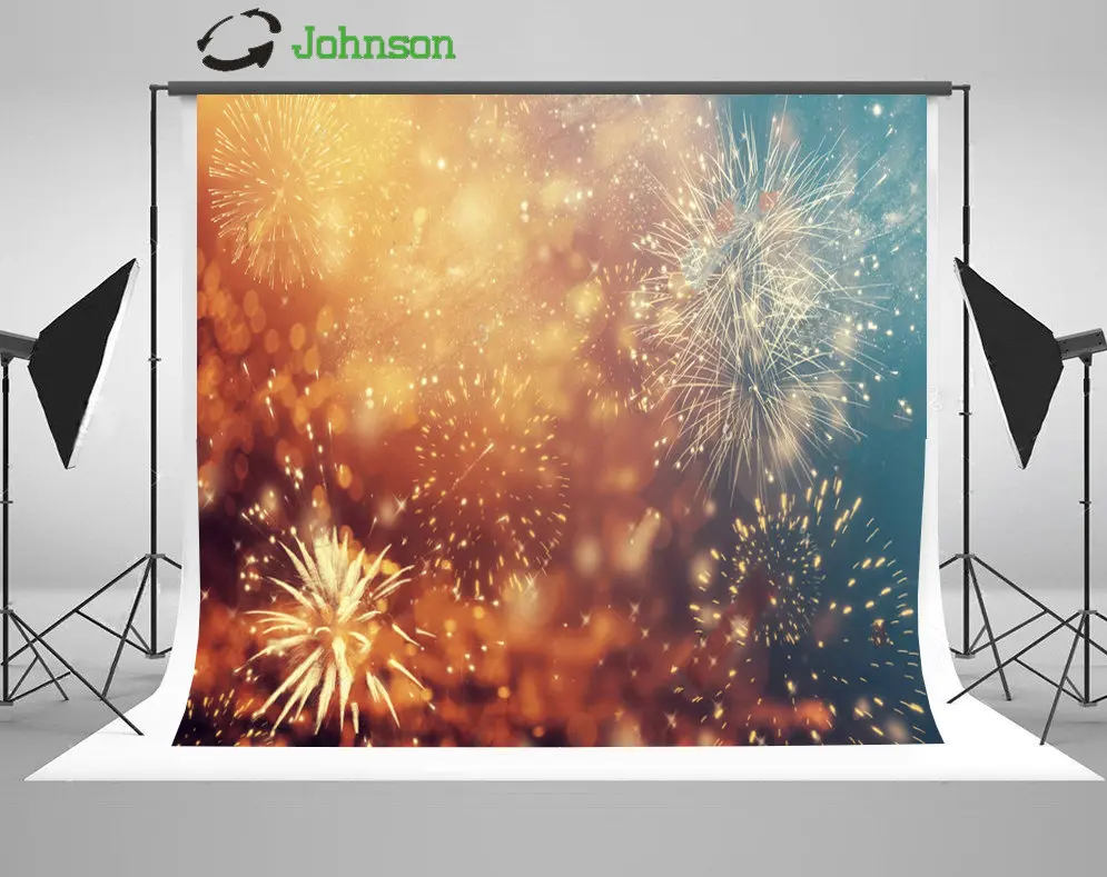 

Фон для студийной фотосъемки с изображением фейерверка пространства боке из полиэстера или виниловой ткани Высокое качество компьютерная печать на стене