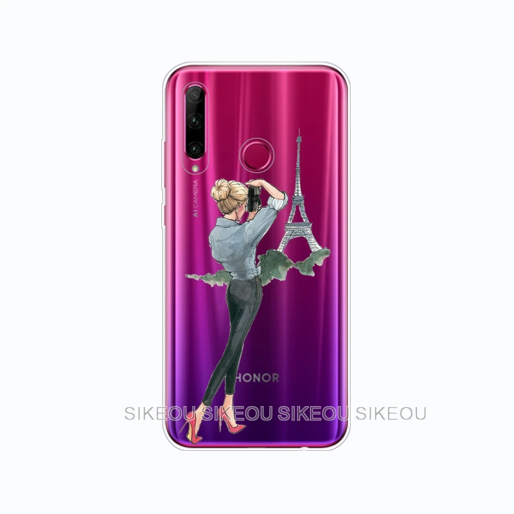 10675 Honor 10i чехол Honor 10i HRY-LX1T чехол Силиконовый ТПУ задняя крышка чехол для телефона для huawei Honor 10i Honor10i 10 i 6,21 дюймов - Цвет: 10675