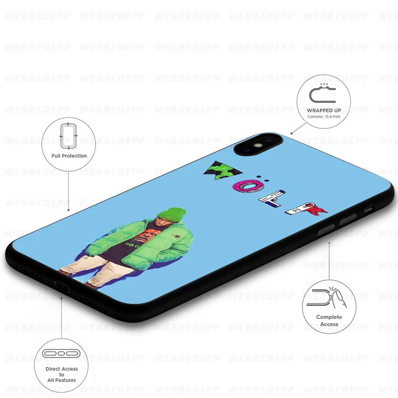 WEBBEDEPP Tyler The Creator мягкий чехол для Samsung Galaxy S10 S10e S9 S8 Plus S7 S6 Edge &amp J6 2018 Note 10 9 8 |