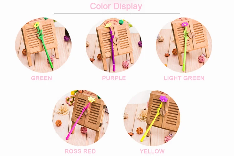 Профессиональный Цветной мягкий ароматный цветочный ручка для инструменты