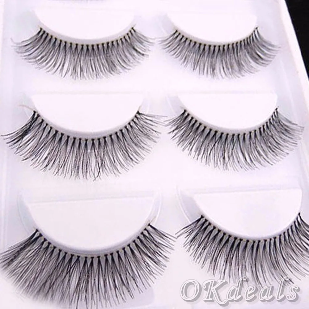 5 пар женские накладные ресницы для наращивания|eye lashes extension|lash extension5 pairs |