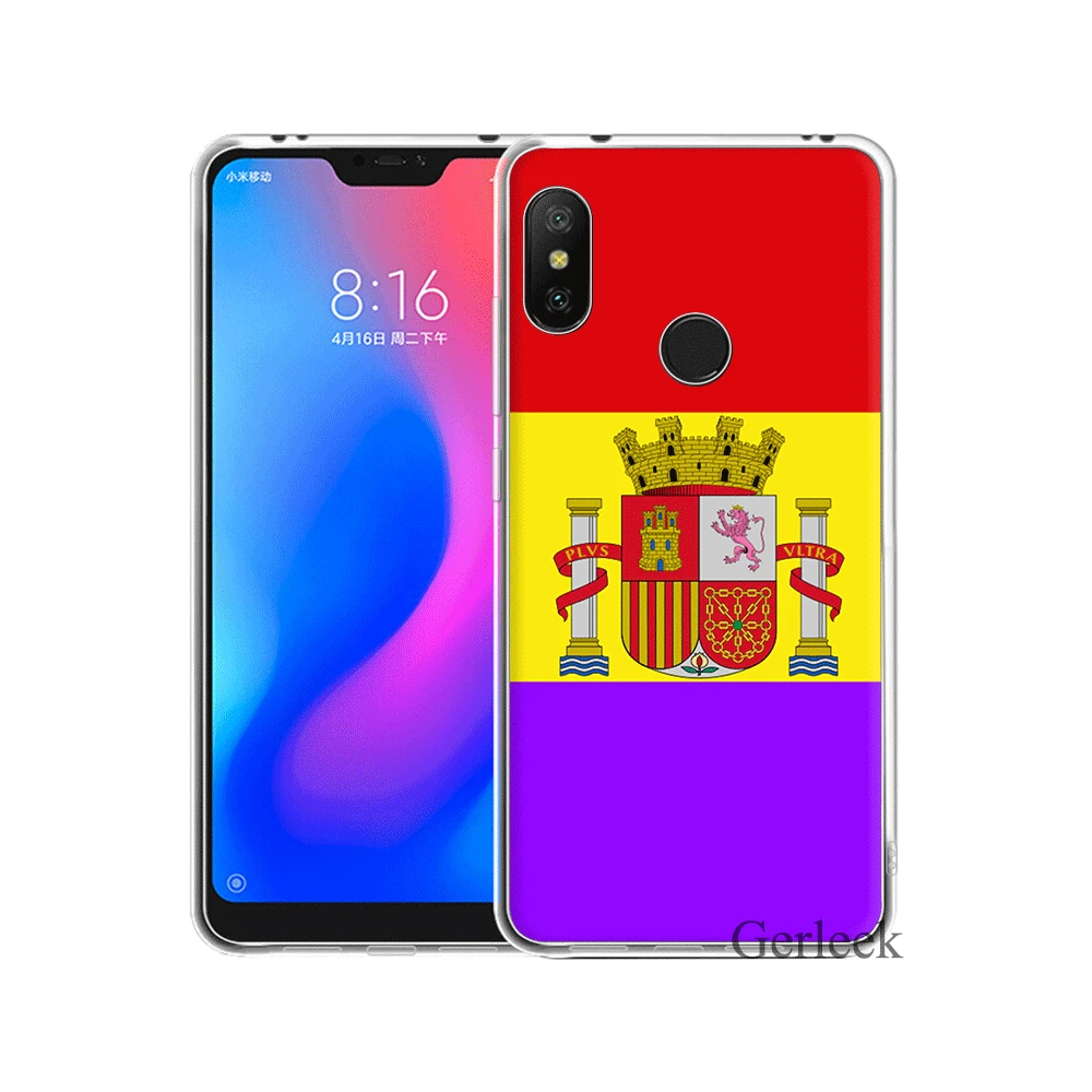 Desxz испанский чехол с флагом для Xiaomi Redmi Note 6 7 3 Pro 4 4X 5 5A | Мобильные телефоны и