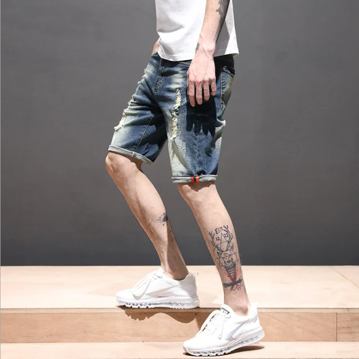 Бестселлер джинсовые шорты для SS2019 летняя новая коллекция подходит лета тонкий