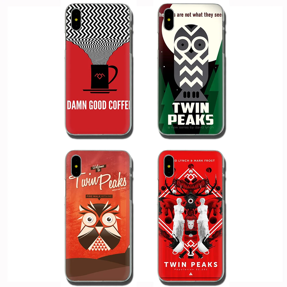 Чехол для телефона Welcome To Twin Peaks Жесткий iPhone 5 6 6s 7 8 plus X XR XS 11 Pro Max 2020|Бамперы| |