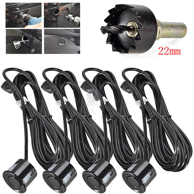 Система парковки автомобиля Радар детекторы с светодиодный дисплеем и датчиком