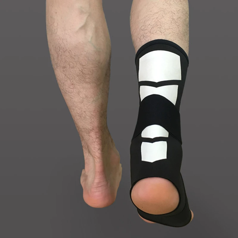 2 шт. спортивный дышащий протектор для поддержки лодыжки регулируемый бандаж