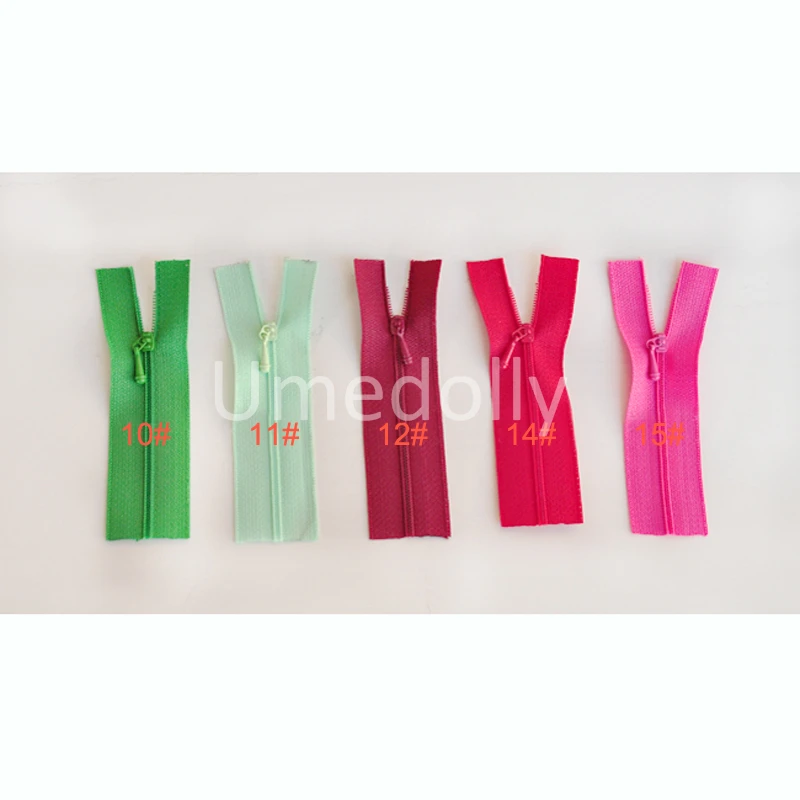 5/10 шт. 7 см цветная мини молния Сделай Сам пальто для куклы одежда Blyth BJD открытая