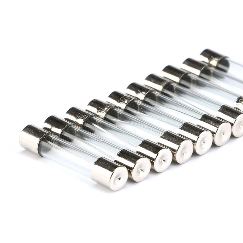 100pcs Fast-blow Glass Fuses Assorted Kit 5*20mm 250V 0.5A 1A 2A 3A 4A 5A 6A 7A 8A 10A 15A AMP Tube | Обустройство дома