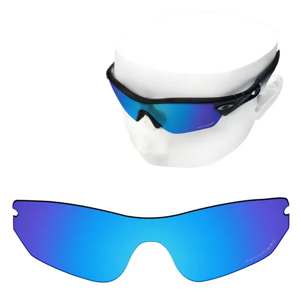 Blue Mirror OOWLIT Анти-Царапины Сменные линзы для-солнцезащитные очки Oakley радар край OO9184 травления поляризованных солнцезащитных очков - Цвет линз: Blue Mirror
