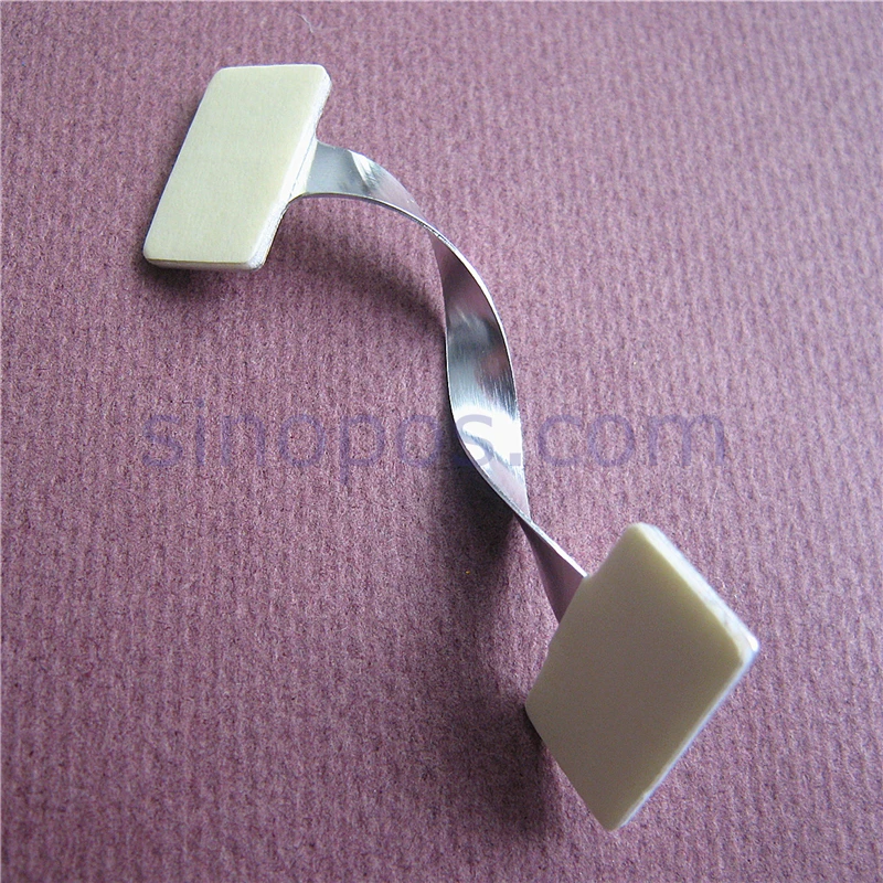 Клейкий алюминиевый поп Твистер ценник гибкий вздох держатель металлическая