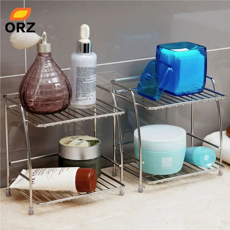ORZ двухслойная стойка для хранения из нержавеющей стали корзинка приправ
