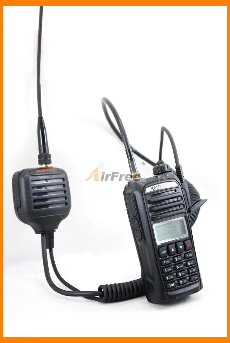 Портативный динамик микрофон + антенна SMA-F адаптер для Baofeng WOUXUN UV-5R BF888S kenwood |