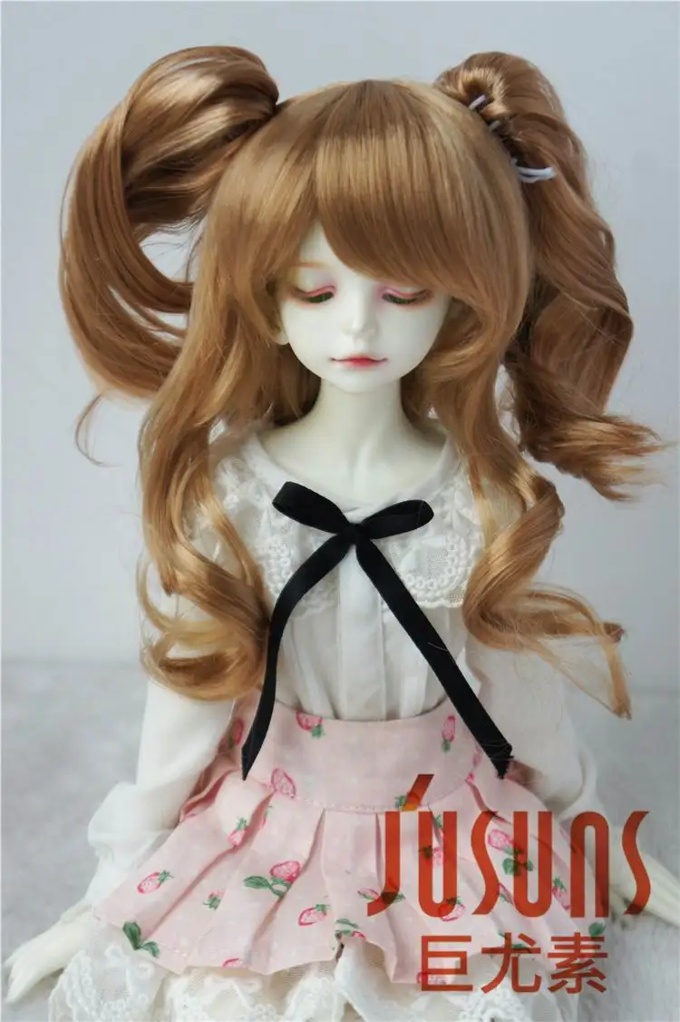 JD180 1/8 1/4 модный BJD синтетический мохеровый парик Размер 5 6 дюймов 7 8 MSD кукла Винил