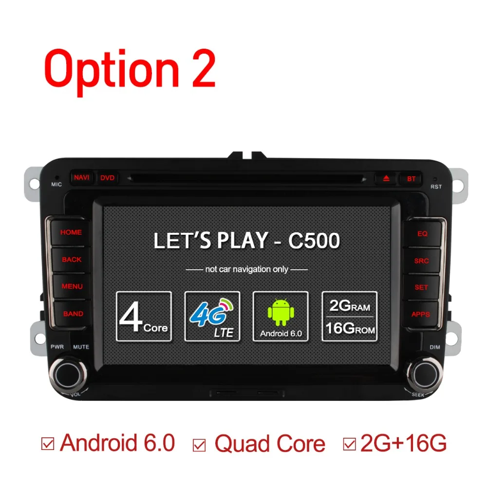 Автомобильный Android 6 0 8 ядерный 32G rom автомобильный dvd плеер для Volkswagen Passat POLO GOLF Skoda