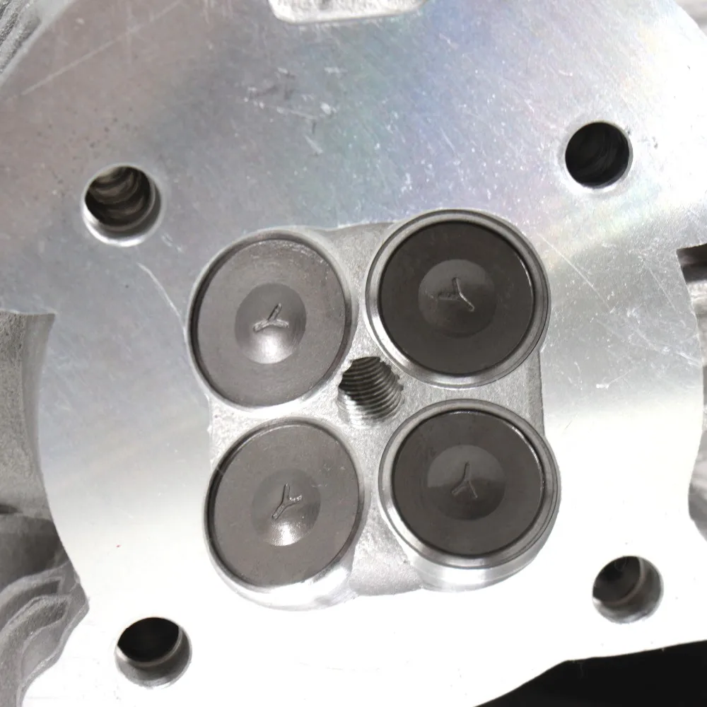 Головка 4-х клапанная тюнинговая(21X23 клапана) для YAMAHA RS100, BWS125, CYGNUS125, YW125, MIO racing высокого качества 180cc 200cc тюнинг мотозапчасти