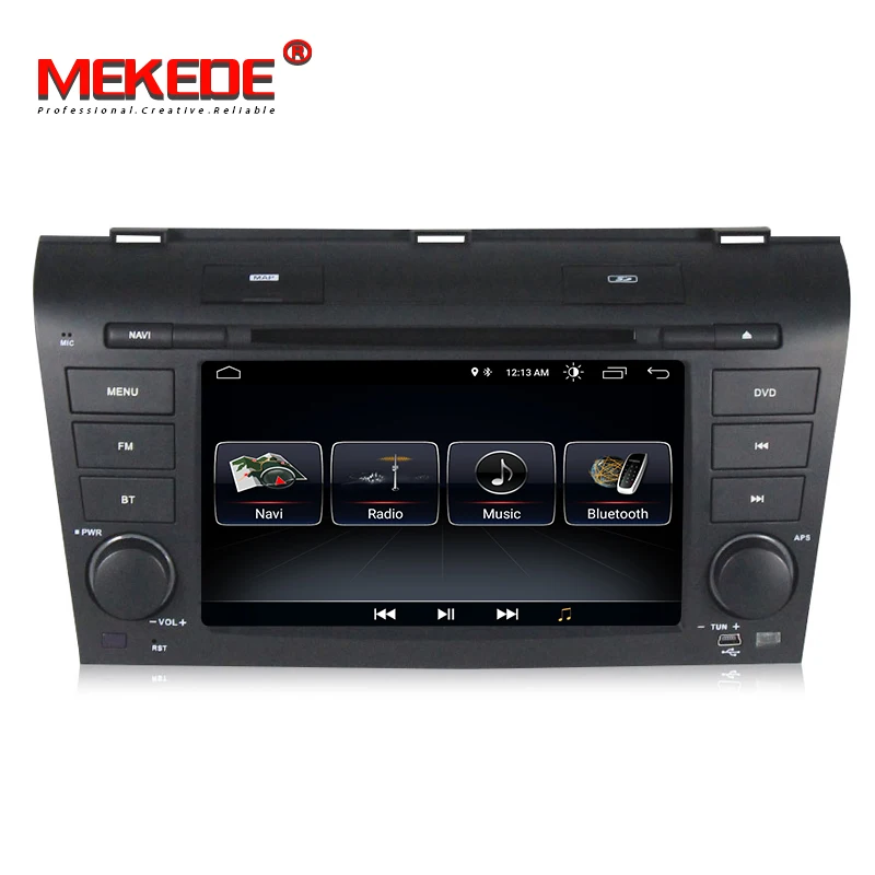Android 8 0 Quad core Автомобиль Радио Стерео DVD плеер для Mazda 3 Mazda3 2003 2009 с WI FI 3g BT GPS
