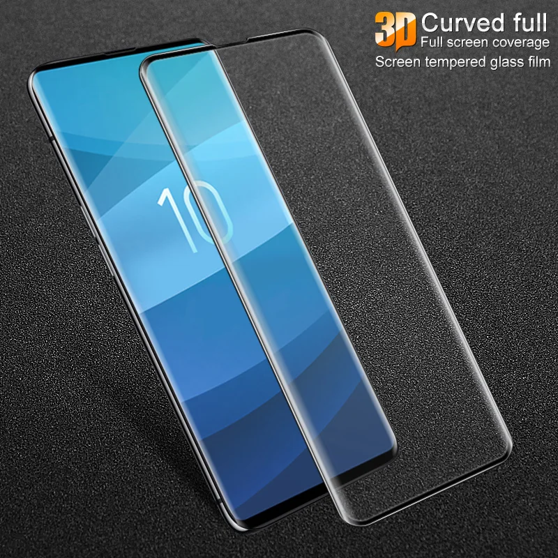 Защитное 3d-стекло KEYSION для Samsung Galaxy S10 Plus закаленное стекло + S10E изогнутая защитная
