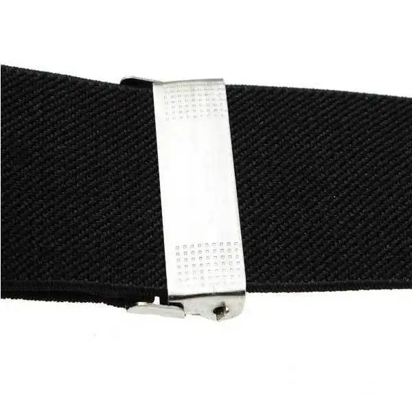 BuyGento Cheap Mens Womens Fashion 4 Clips Black No Cross-strap Suspenders | Женская одежда