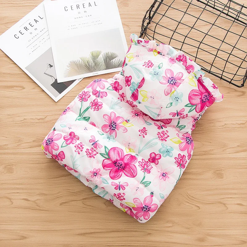 Детский зимний жилет без рукавов BibiCola теплая безрукавка с подкладкой верхняя