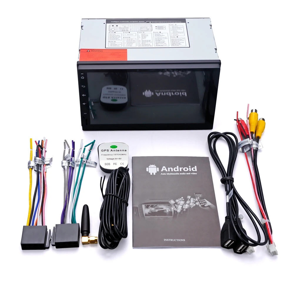 Система Android 7 дюймовый сенсорный экран автомобиля GPS единиц оборудования 1G DDR3