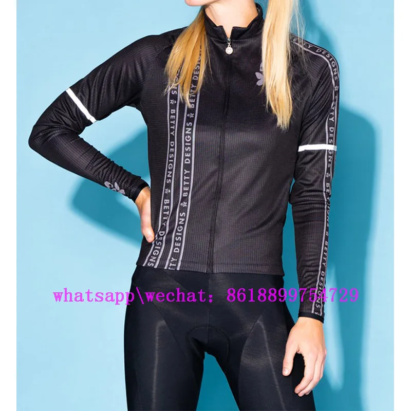 sets-long bettydesigns, женский летний комплект из Джерси для велоспорта, одежда для велоспорта, быстросохнущая, ropa ciclismo mujer, Майо, Спортивная пляжная одежда - Цвет: sets-long