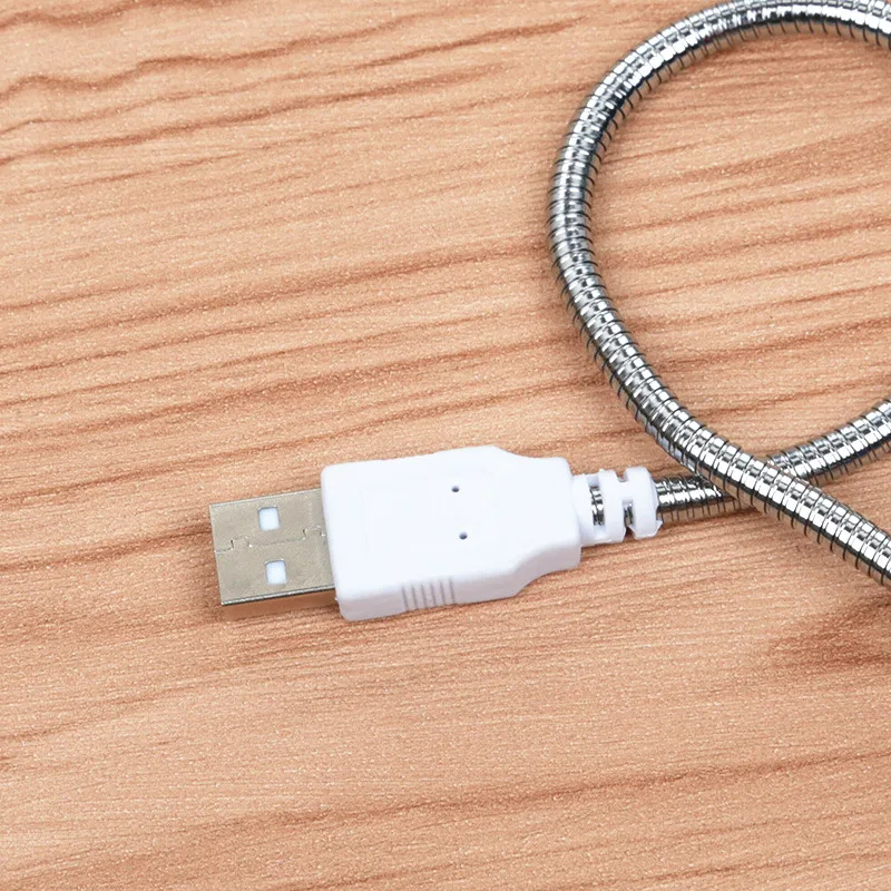 Настольная лампа для клавиатуры Гибкая железная цепь USB СВЕТОДИОДНЫЙ Светильник настольный ночник USB гаджет Настольный светильник для чтения ночной Светильник для Xiaomi power bank 10
