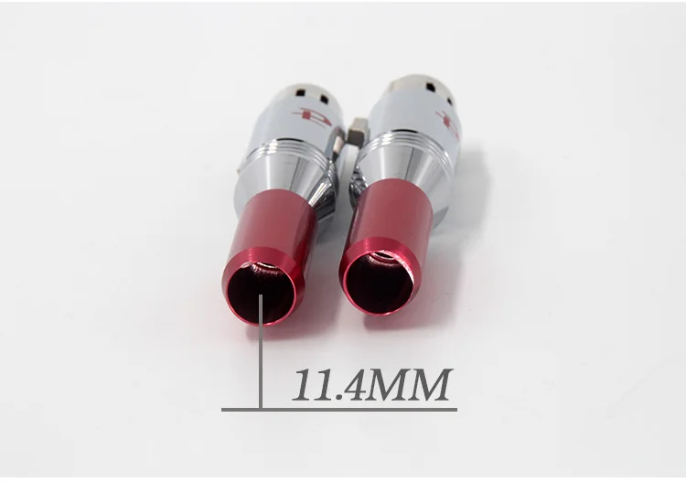 4 шт. ATAUDIO Hifi XLR штекер родиевое покрытие 3 шпильки Мужской и Женский XLR разъемы для Diy