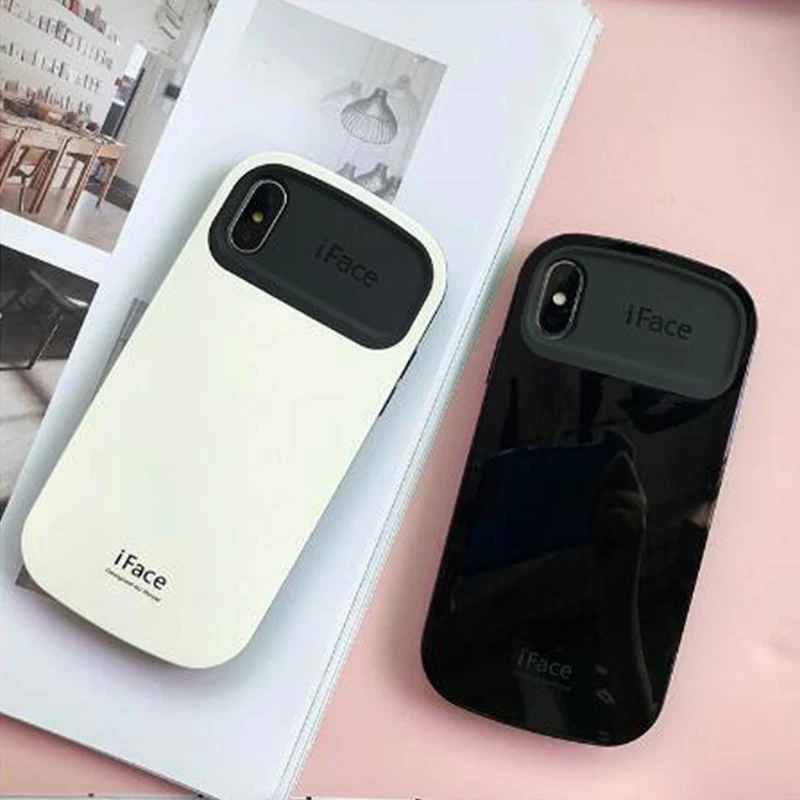 Для iphone 6 Чехол iFace Блестящий жесткий чехол силиконовый блеск задняя крышка
