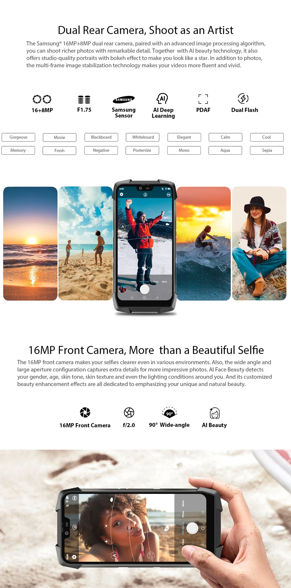 Blackview BV9700 Pro IP68/IP69K прочный мобильный телефон 5,8" 6 ГБ 128 ГБ Helio P70 Восьмиядерный Android 9,0 Face ID 16MP NFC Смартфон